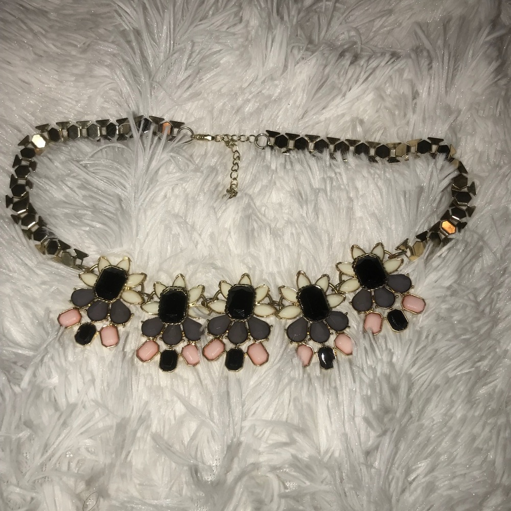Metal Flower Necklace